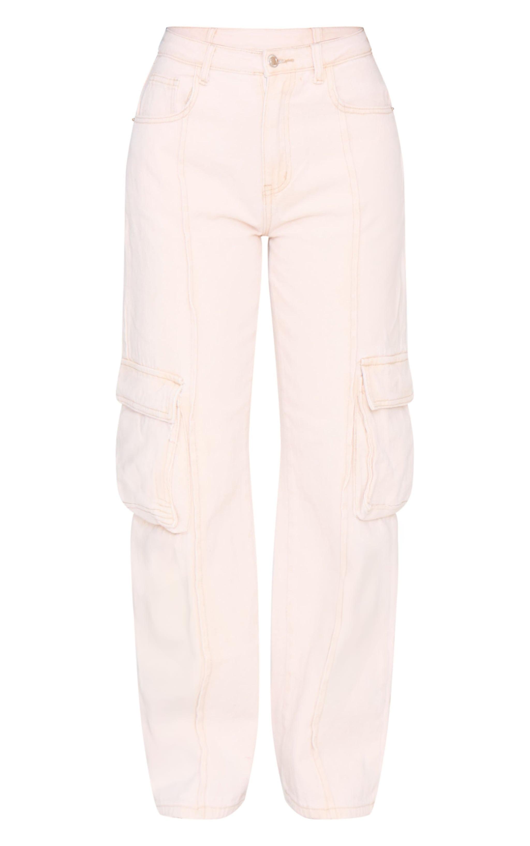 Джинси PrettyLittleThing CMV3698 р. 32 Бежевий - фото 3 Джинси PrettyLittleThing CMV3698 р. 32 Бежевий - фото 3