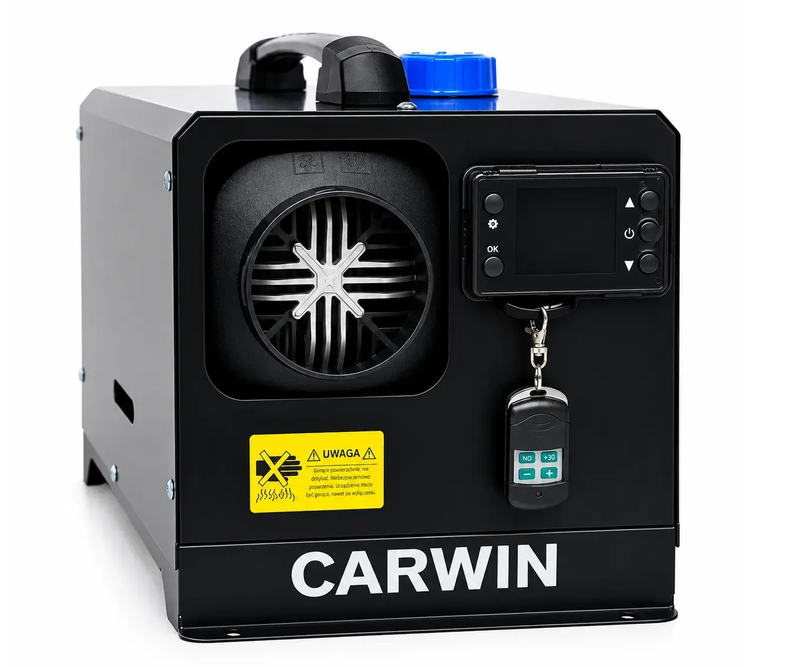 Обогреватель дизельный Webasto CARWIN 12 кВт 12/24V автономный воздушный с пультом ДУ для авто и помещений 20-50 кв. м (G1426)