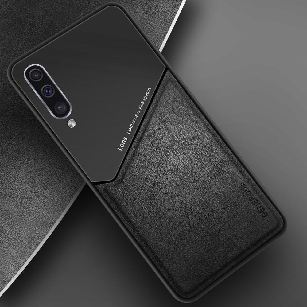 Комбинированный чехол Generous на Samsung Galaxy A50 A505 Black (20009-2B)