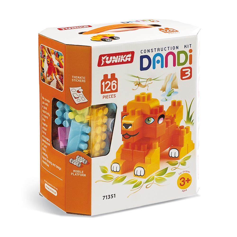 Конструктор DANDI 126 шт. (126)