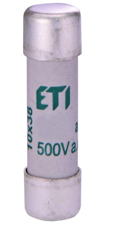 Запобіжник циліндричний плавкий ETI CH 6A аМ 10x38 мм (2652013)