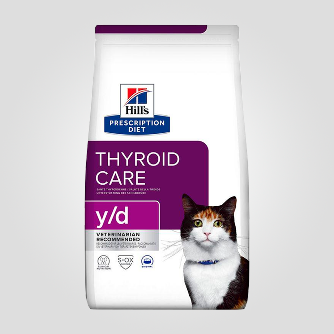 Корм сухой Hill's Prescription Diet Feline y/d для кошек с проблемами щитовидной железы 3 кг (20505489)
