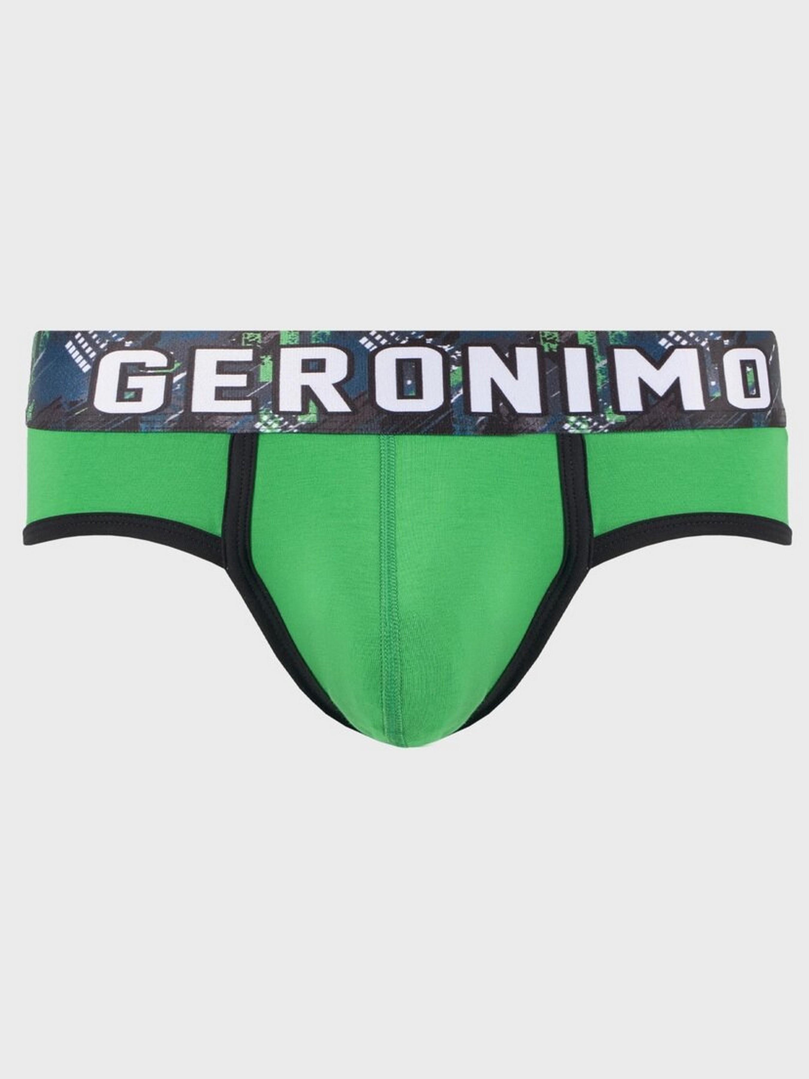 Трусы слипы Geronimo 1954s2 S 19545 Зеленый (3800205882763) - фото 4 Трусы слипы Geronimo 1954s2 S 19545 Зеленый (3800205882763) - фото 4