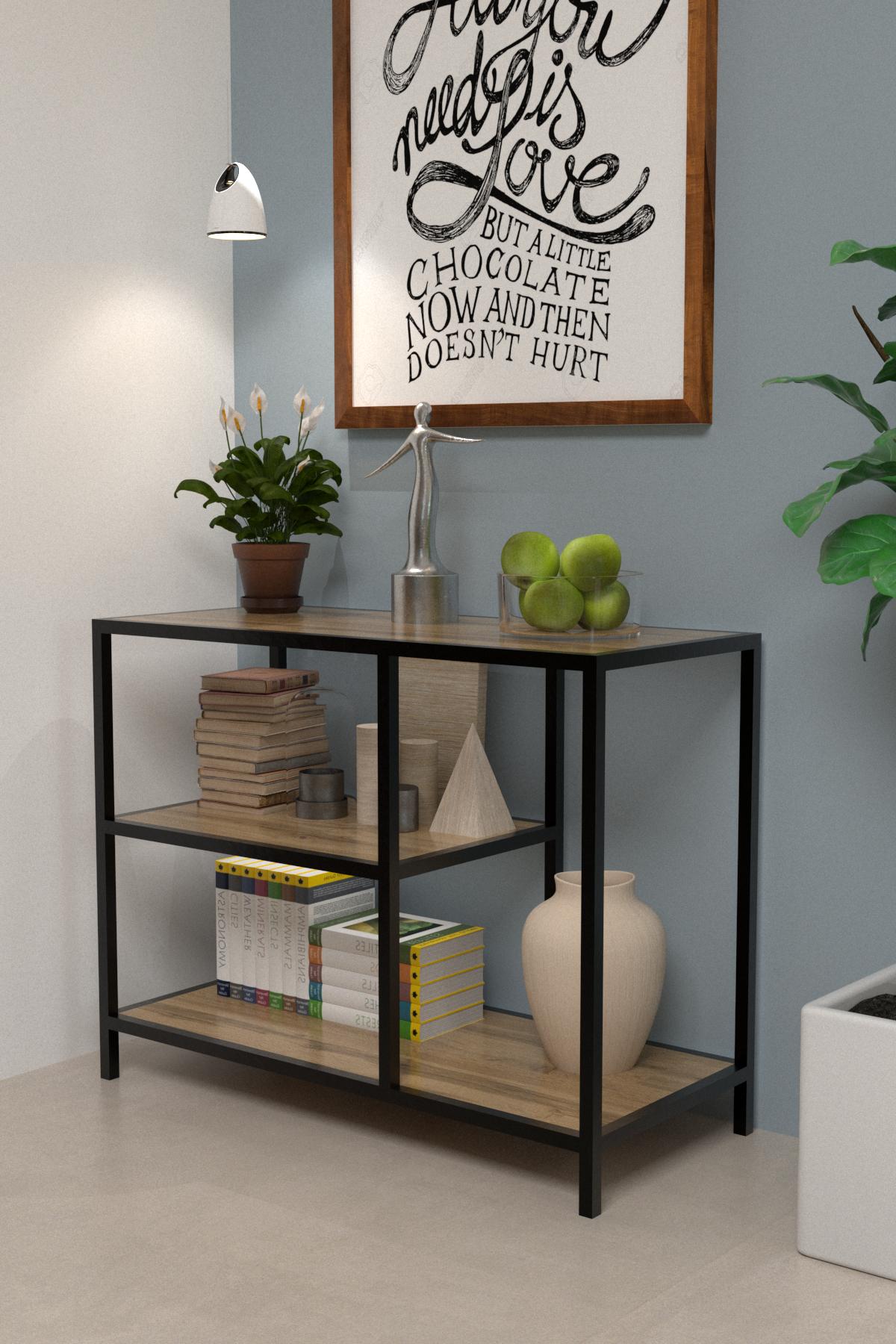 Консольный стол EcoLoft Вилария DSP-1190 Лофт Дуб Аппалачи (25775647) - фото 3