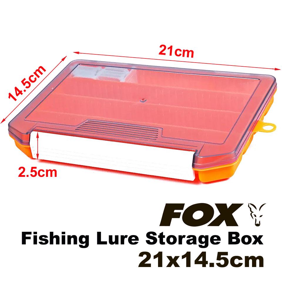 Коробка Fox Fishing Lure Storage Box 21х14.5х2.5 см 158 г Orange (11566121) - фото 2 Коробка Fox Fishing Lure Storage Box 21х14.5х2.5 см 158 г Orange (11566121) - фото 2