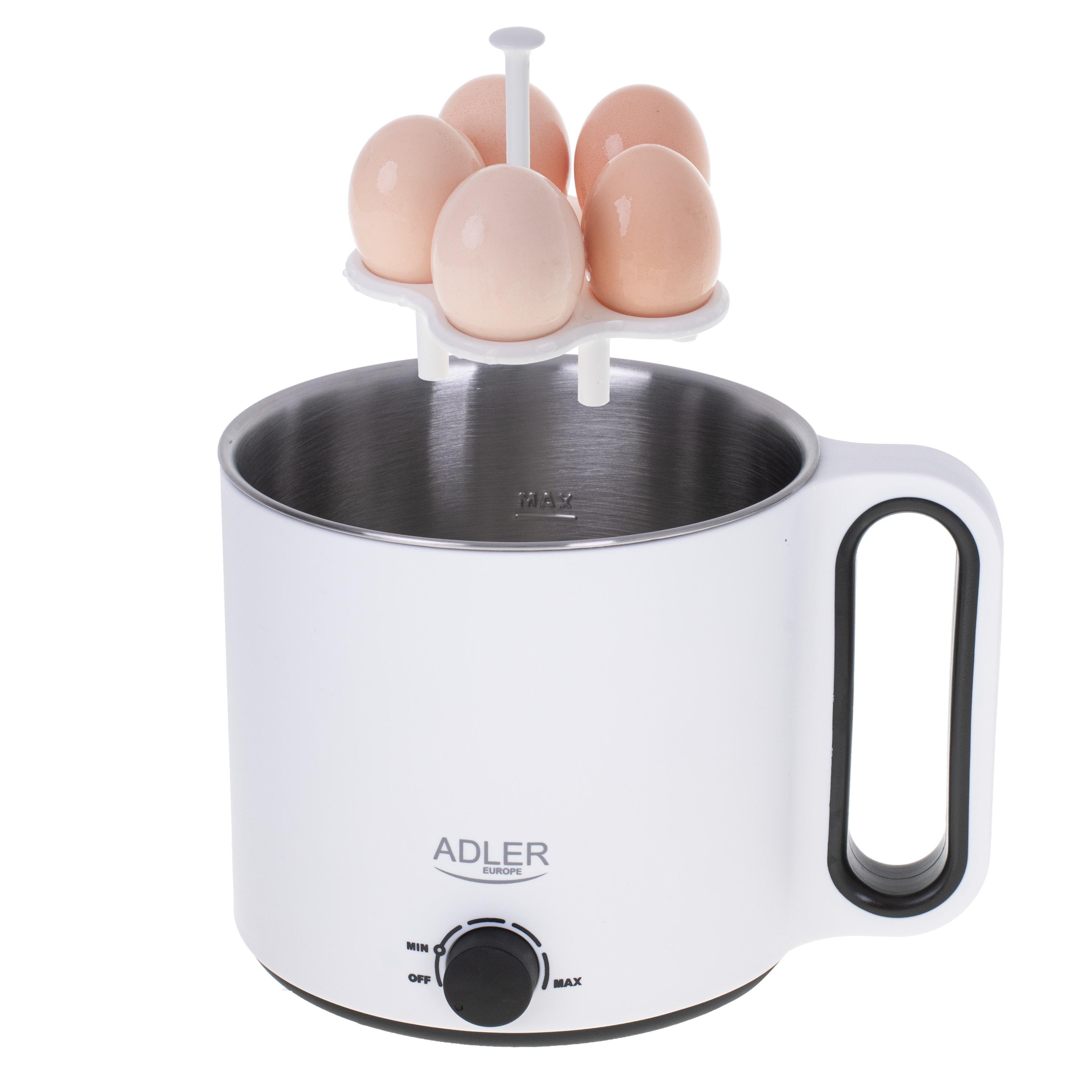 Кастрюля электрическая Adler 5в1 Белый (AD6417) - фото 5