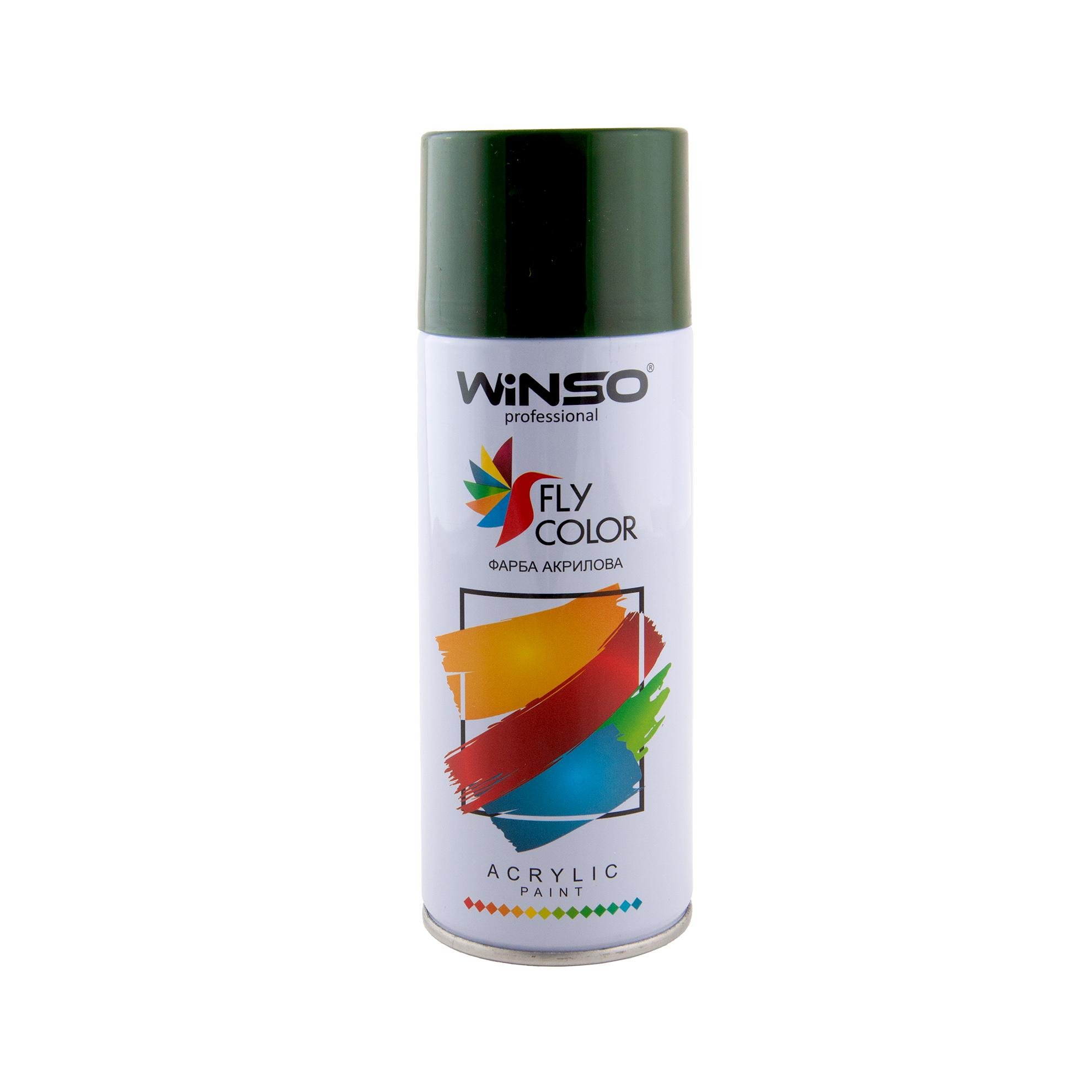 Фарба акрилова Winso Spray 450 мл Темно-зелений (MOSS GREEN/RAL6005)