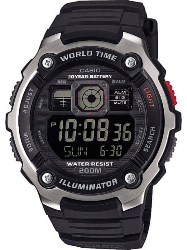 Наручний годинник чоловічий Casio AE-2000W-1BVEF (174405) Наручний годинник чоловічий Casio AE-2000W-1BVEF (174405)