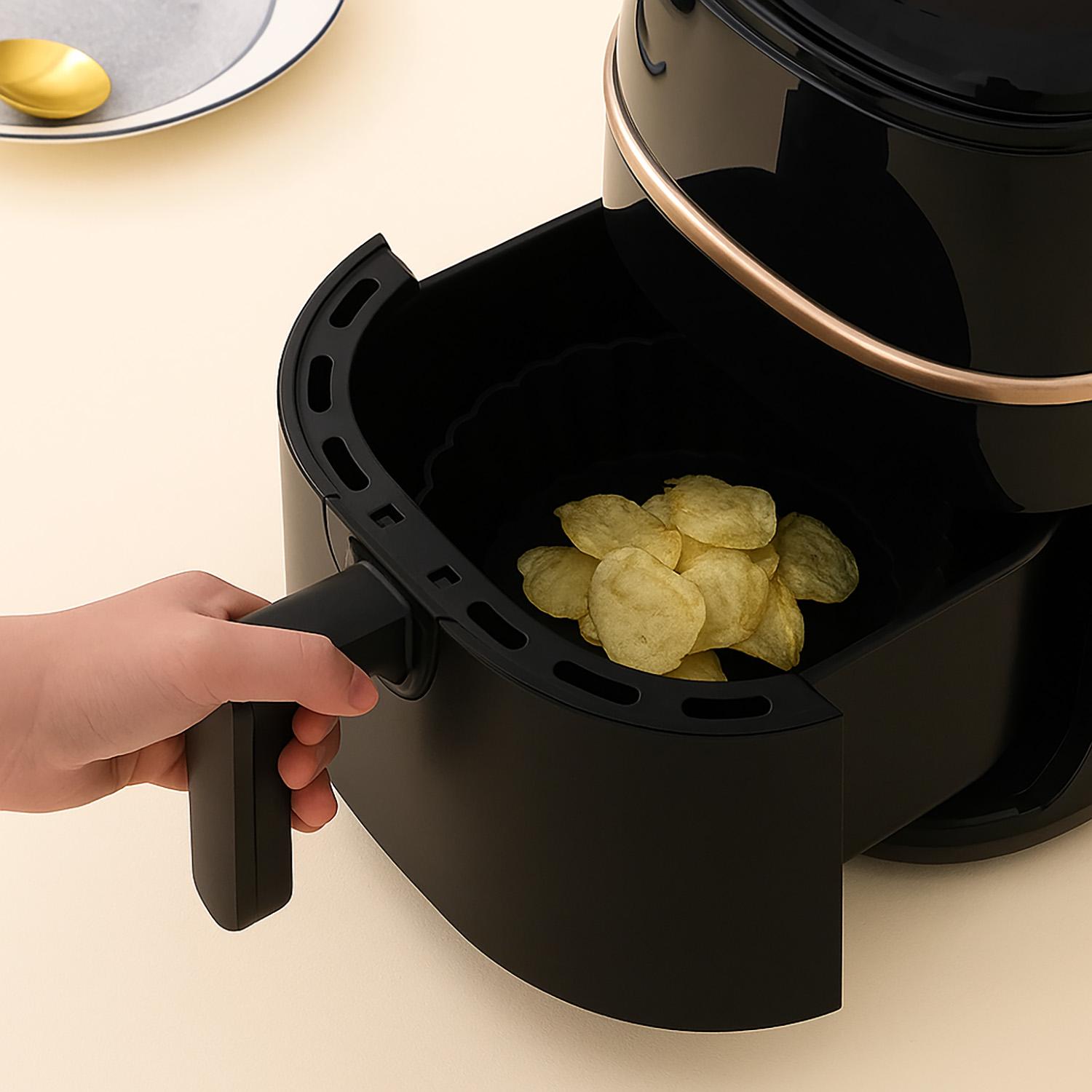 Форма силіконова для печі квадратна 20х20 см Чорний (26644920) - фото 9 Форма силіконова для печі квадратна 20х20 см Чорний (26644920) - фото 9