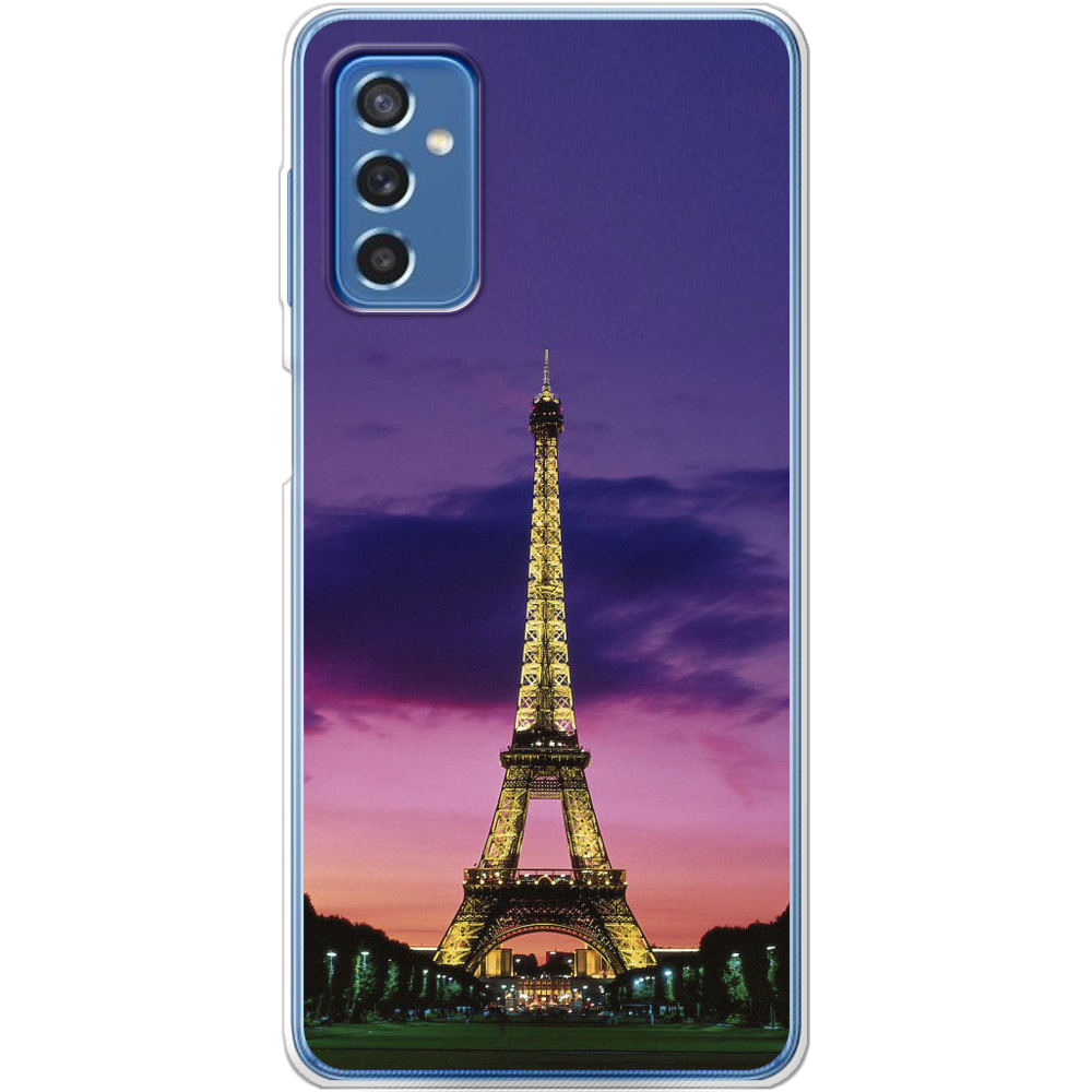 Чехол BoxFace Samsung Galaxy M52 (M526) Полночь в Париже Прозрачный силикон (43657-up964-43657)