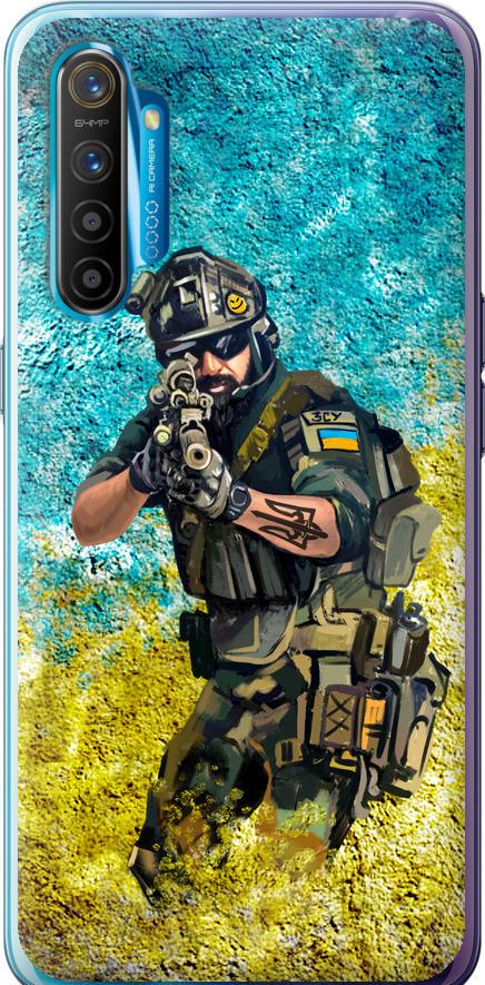 Чехол на Realme XT Воин ЗСУ (5311u-1868-42517)