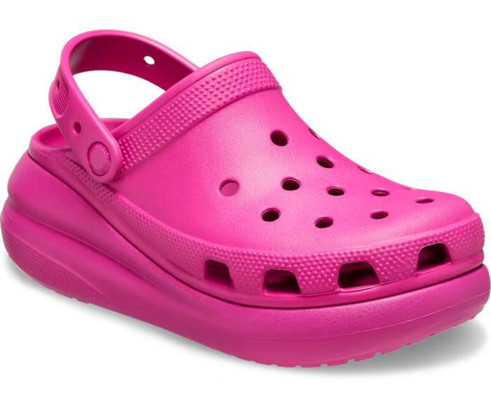 Сабо на платформе Crocs Classic Crush р. W7/EUR 37-38 Fuchsia Fun (9159387) - фото 5