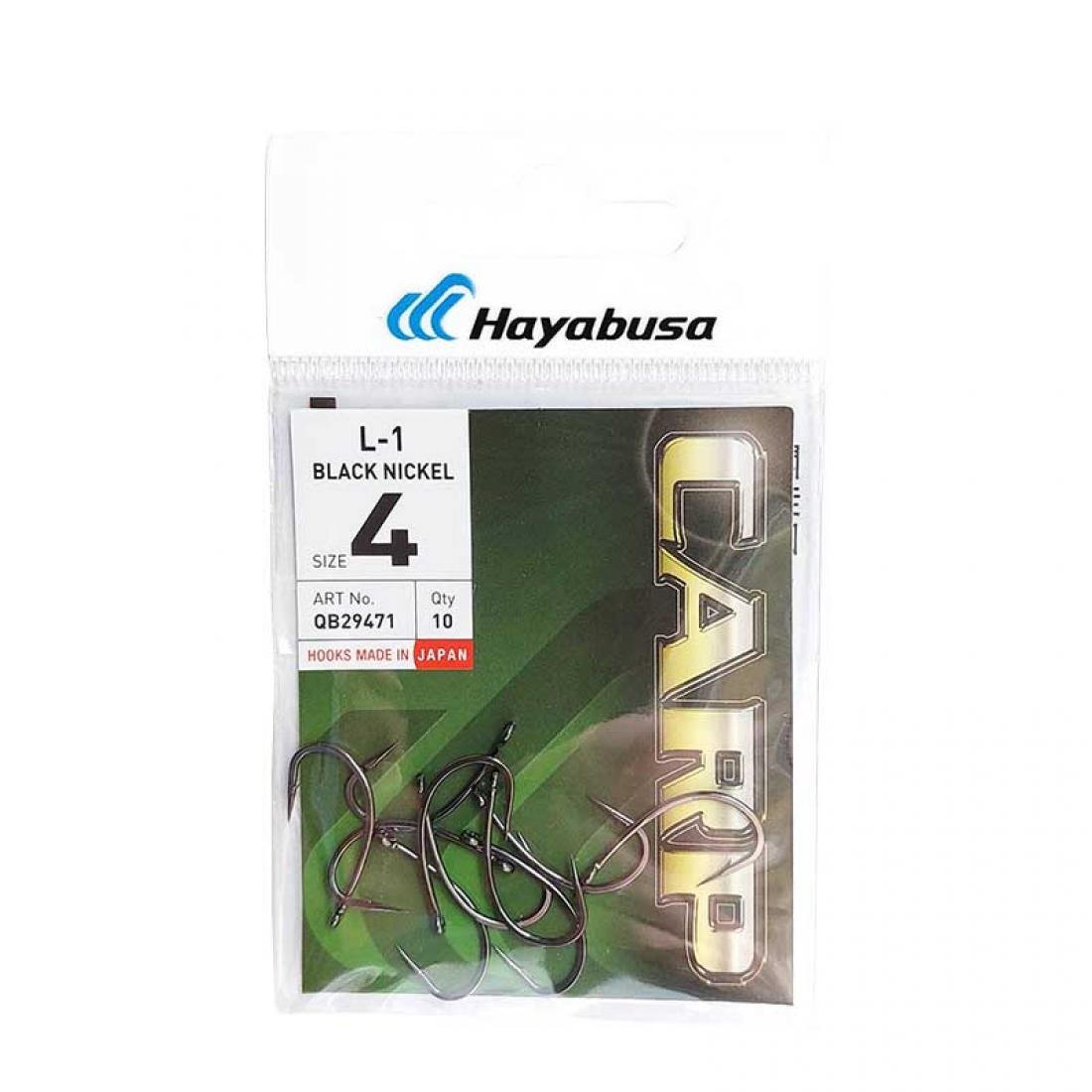Крючок Hayabusa L-1 BN №4 10 шт. (3KB1650)