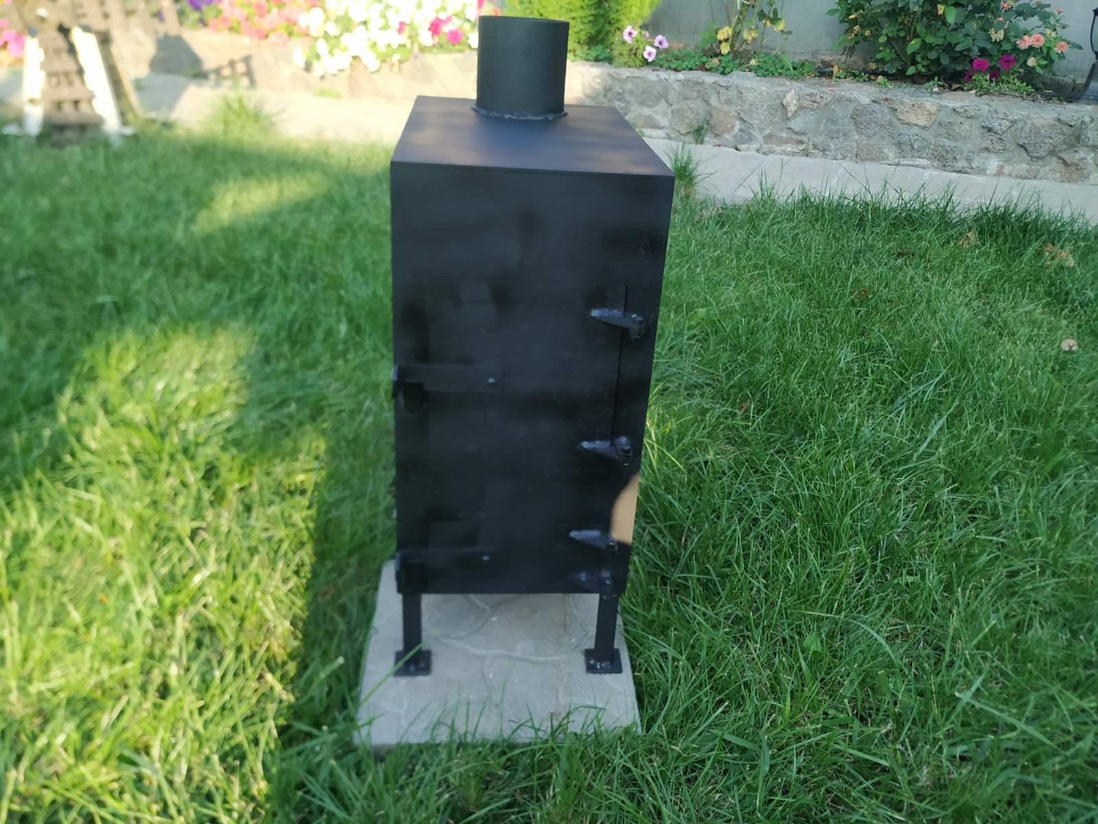 Піч буржуйка АЛВАНІ 30 кг 4 мм 24,5х39х45 см (270633) - фото 2