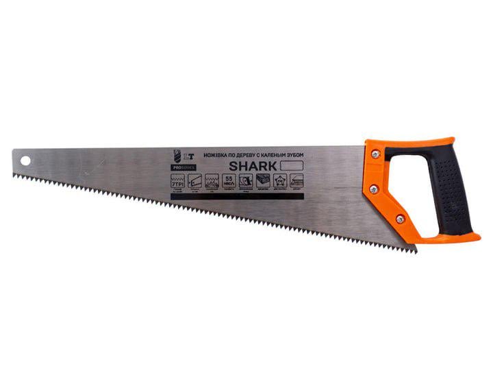Ножовка по дереву LT SHARK с каленым зубом 7 зубьев на 1 дюйм 500 мм (38-500) Ножовка по дереву LT SHARK с каленым зубом 7 зубьев на 1 дюйм 500 мм (38-500)