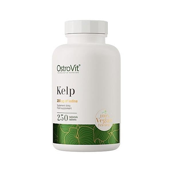 Натуральная добавка для спорта OstroVit Kelp 250 Tabs