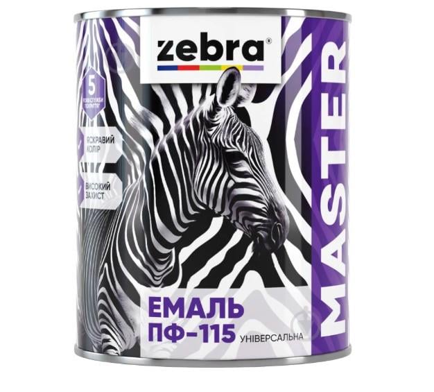 Эмаль алкидная ZEBRA MASTER ПФ-115 2,6 кг 1212 М12 Білий (000019991) Эмаль алкидная ZEBRA MASTER ПФ-115 2,6 кг 1212 М12 Білий (000019991)
