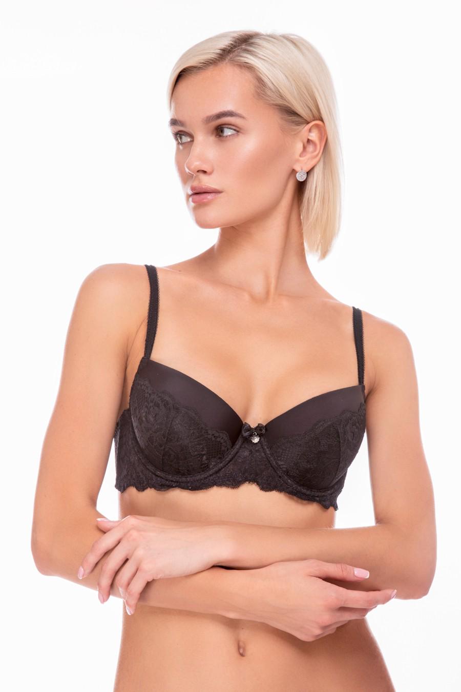 Бюстгальтер push-up Dimanche Lingerie 70C Чорний (44631)