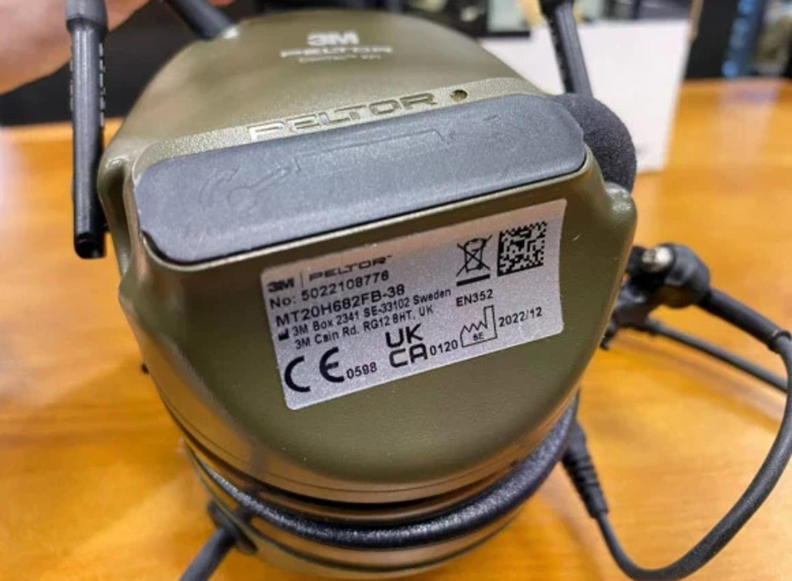 Навушники активні тактичні 3M PELTOR ComTac Headset NATO SNR Olive (MT20H682FB-38) - фото 2