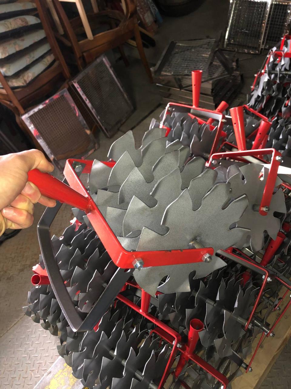 Культиватор стальной ручной на 5 звездочек с шириной захвата 25 см (83355) - фото 4 Культиватор стальной ручной на 5 звездочек с шириной захвата 25 см (83355) - фото 4