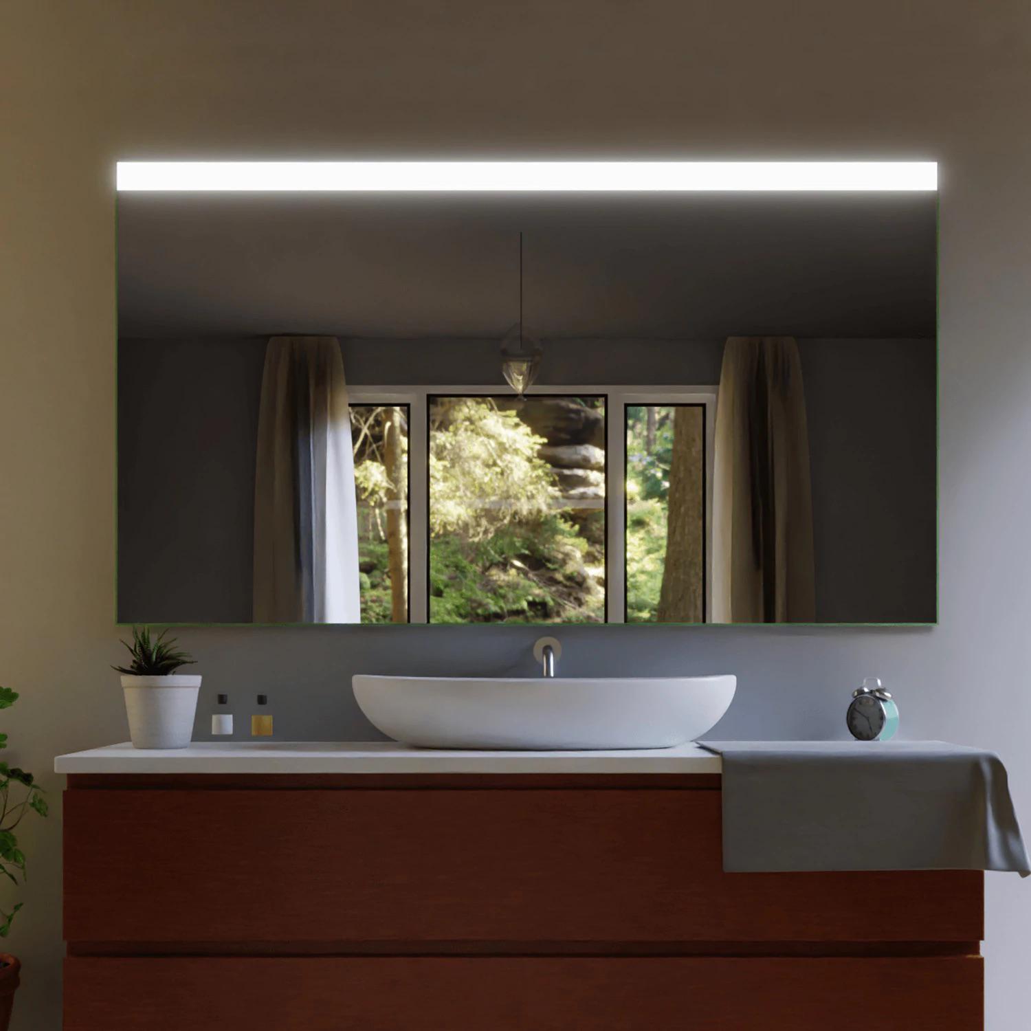 Зеркало Dim Dzerkal CAURA с LED-подсветкой 50х70 см (7557)