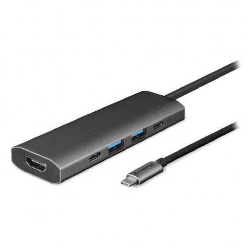 Док-станція Chieftec DSC-502 USB3.2 Type-C-HDMI/USB 3.2x2/USB-C/PD 80W - фото 1