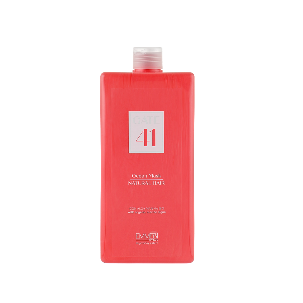 Маска для натурального волосся Emmebi Italia Gate 41 Wash Ocean Mask Natural Hair 1000 мл (14105) Маска для натурального волосся Emmebi Italia Gate 41 Wash Ocean Mask Natural Hair 1000 мл (14105)