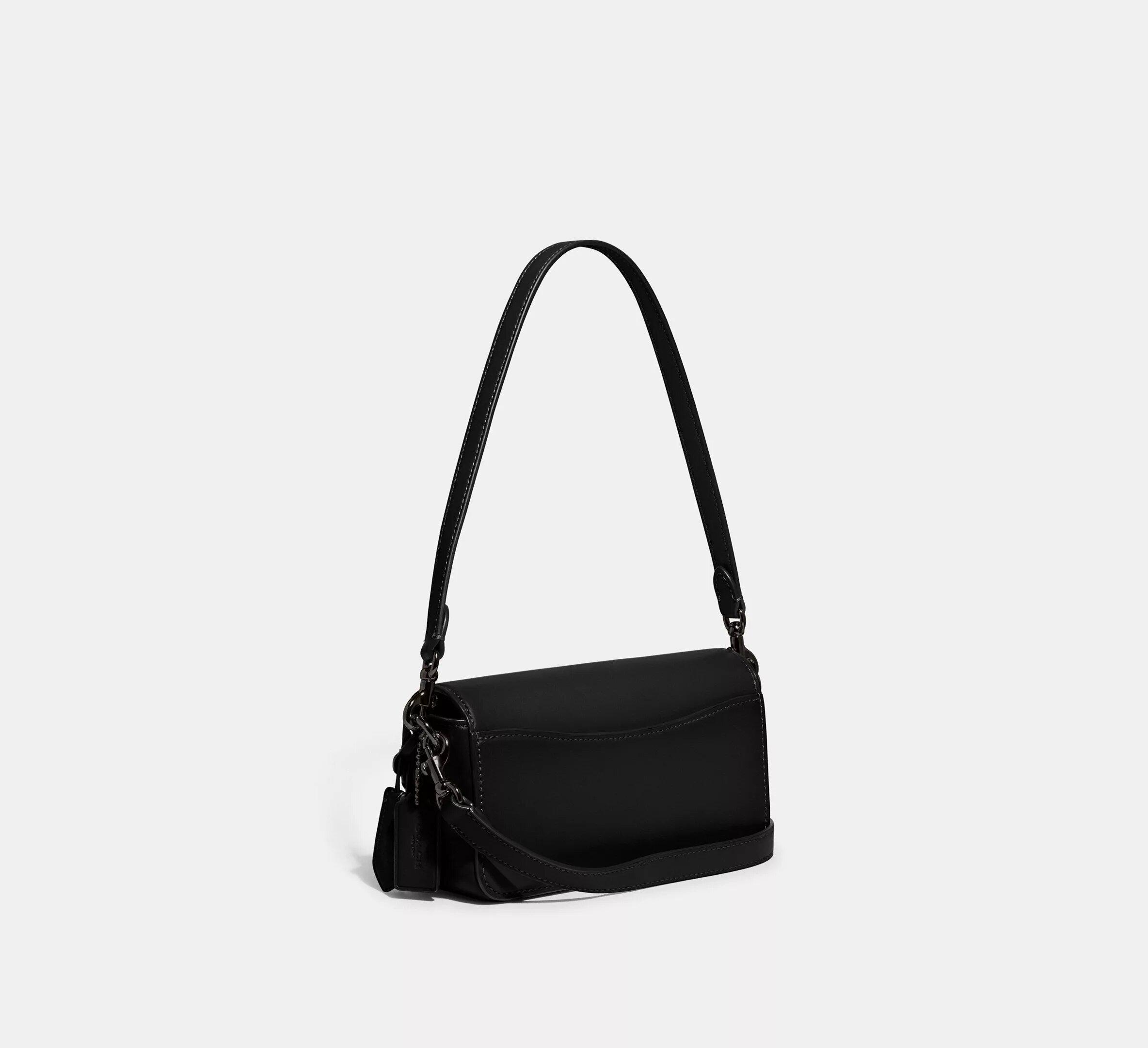 Сумка женскаяа Coach Studio Baguette Bag Черный - фото 2