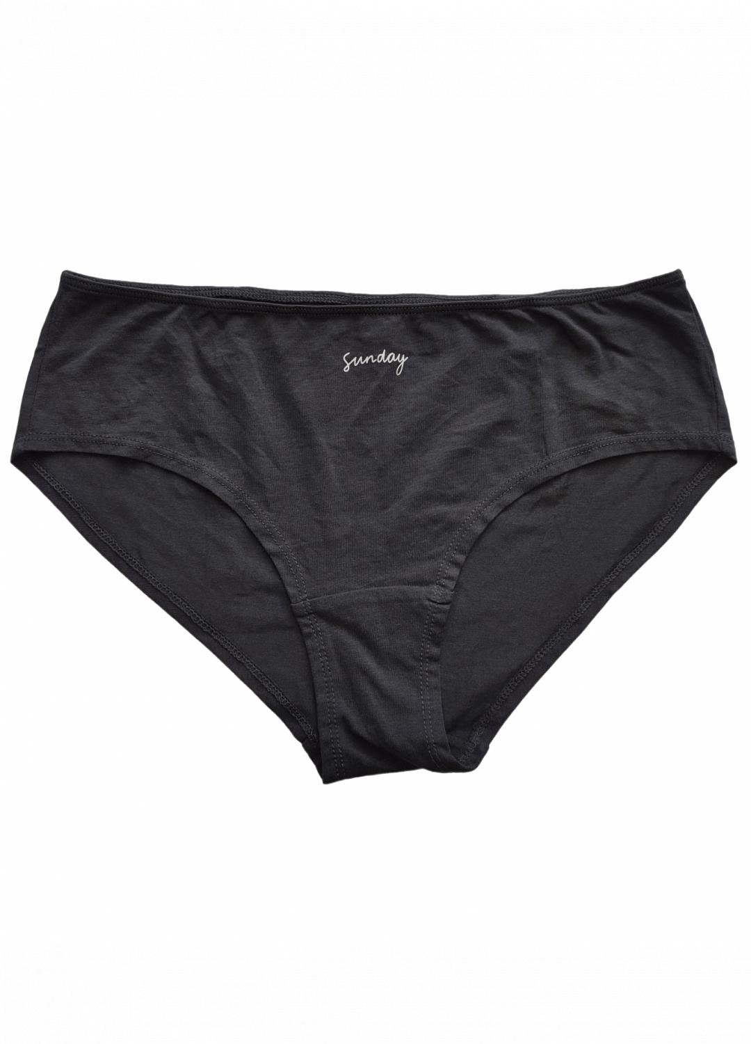 Трусики-хипстеры женские хлопковые H&M 0815775 M Графитовый (75259)