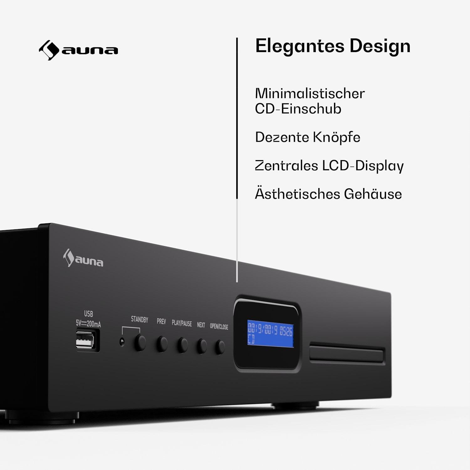 Проигрыватель-CD Auna Art22 (10045435) - фото 4