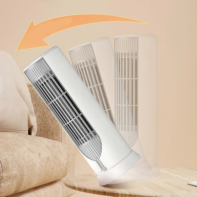 Обогреватель электрический 1200 Вт Белый (Fl-2564) - фото 2