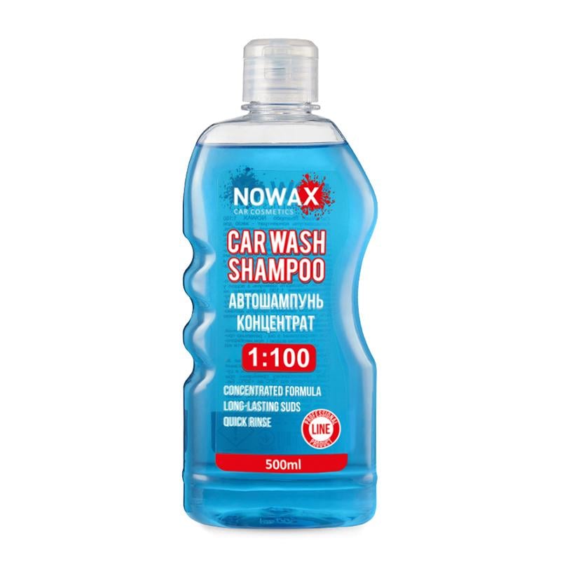 Автошампунь Nowax Car Wash Shampoo концентрат 1:100, 500мл