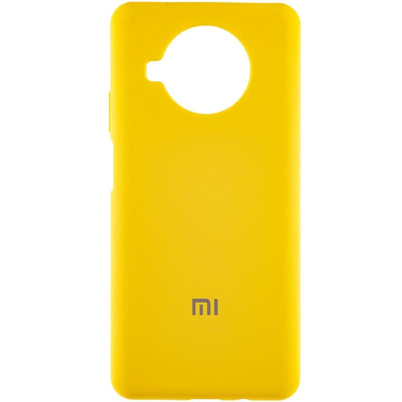 Протиударний Чохол Silicone Cover Full Protective (AA) для Xiaomi Mi 10T Lite / Redmi Note 9 Pro 5G Жовтий/Yellow