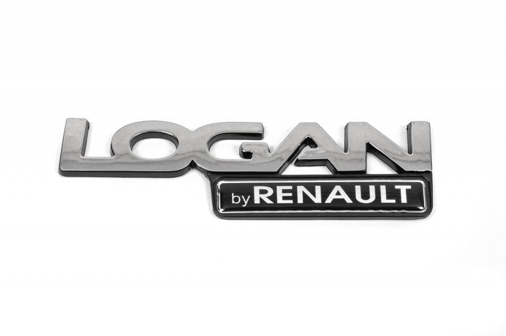 Надпись Logan by Renault Другие производители Турции для Dacia Logan I 2005-2008 гг. abs-пластик