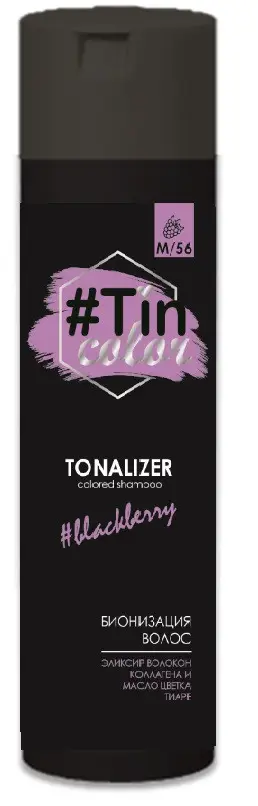 Тоналайзер для волосся Tin Color Ожиновий чізкейт М/56 250 мл (11077620)