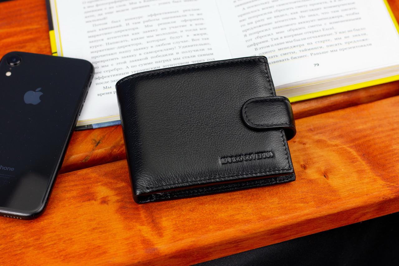 Классическое портмоне Marco Coverna из натуральной кожи Черный (MC-2003-1) - фото 8 Классическое портмоне Marco Coverna из натуральной кожи Черный (MC-2003-1) - фото 8