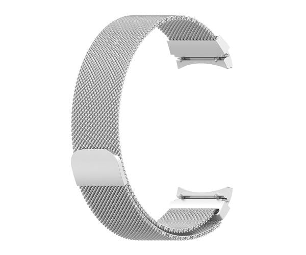 Ремешок металлический Milanese Magnetic для смарт-часов Samsung Galaxy Watch 7 Серебряный
