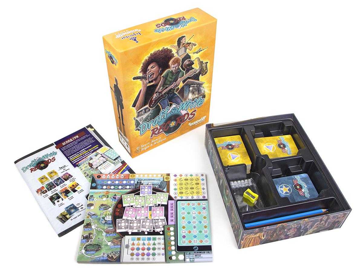 Настольная игра "Draft & Write Records" - фото 3 Настольная игра "Draft & Write Records" - фото 3