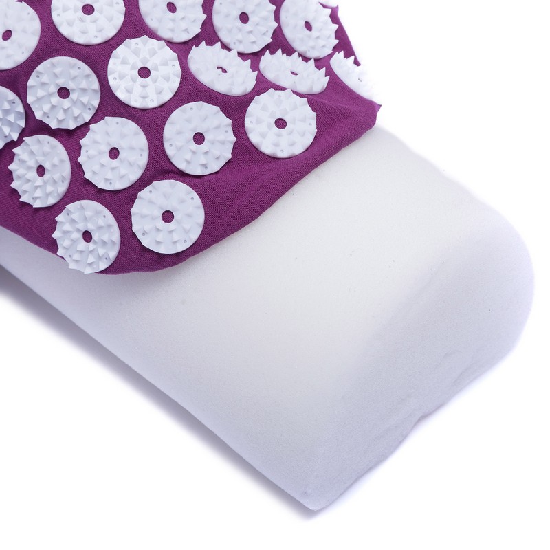 Валик массажный Acupressure mat Кузнецова 40x10x14 см (FI-17102) - фото 2