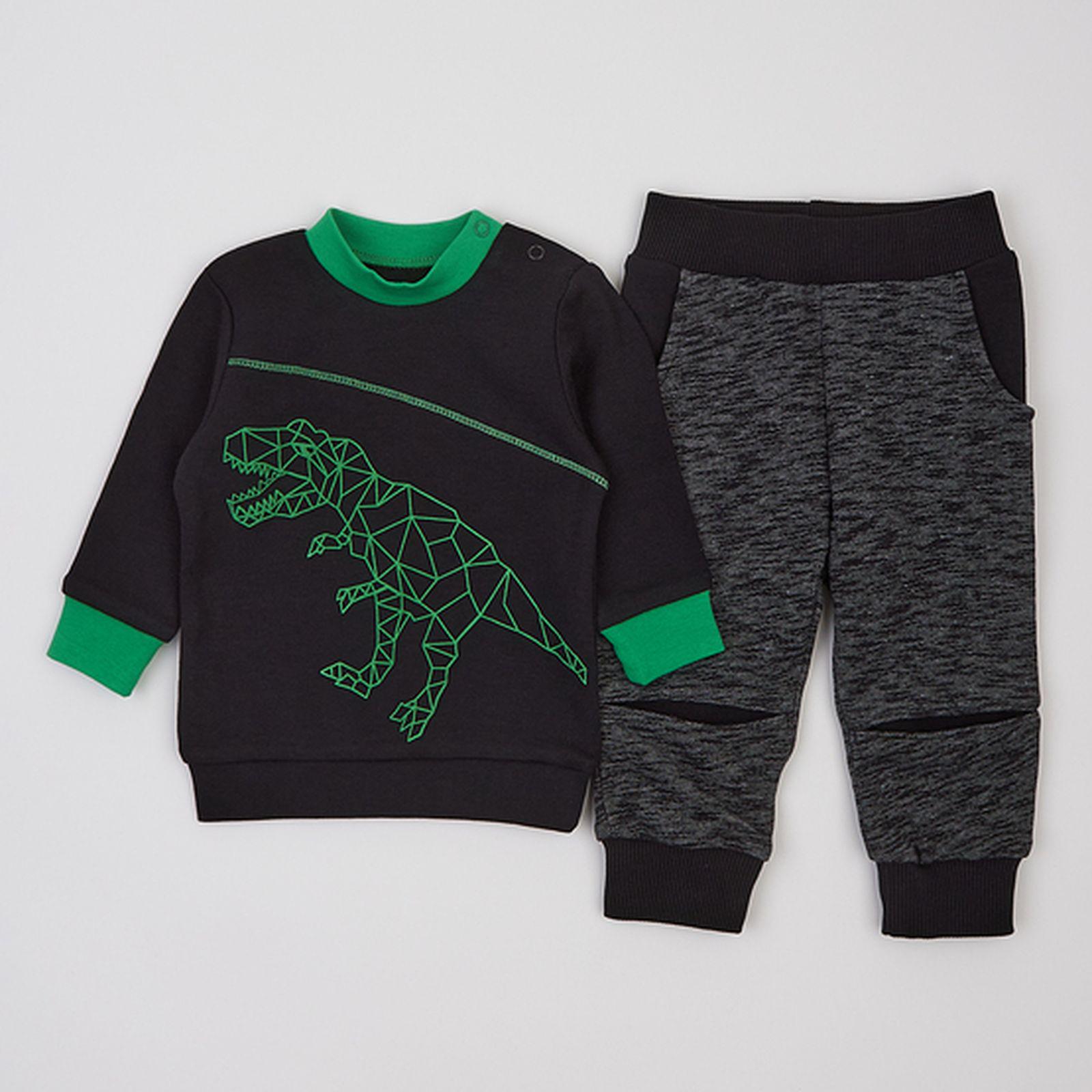 Комплект дитячий ЛяЛя з кофточки/фуфайки та штанів 74 см (К3ІН008)