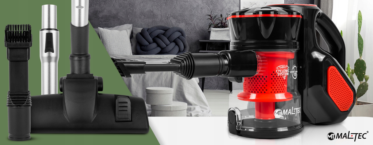 Пилосос вертикальний турбоциклонний Maltec (1795693817) - фото 4 Пилосос вертикальний турбоциклонний Maltec (1795693817) - фото 4
