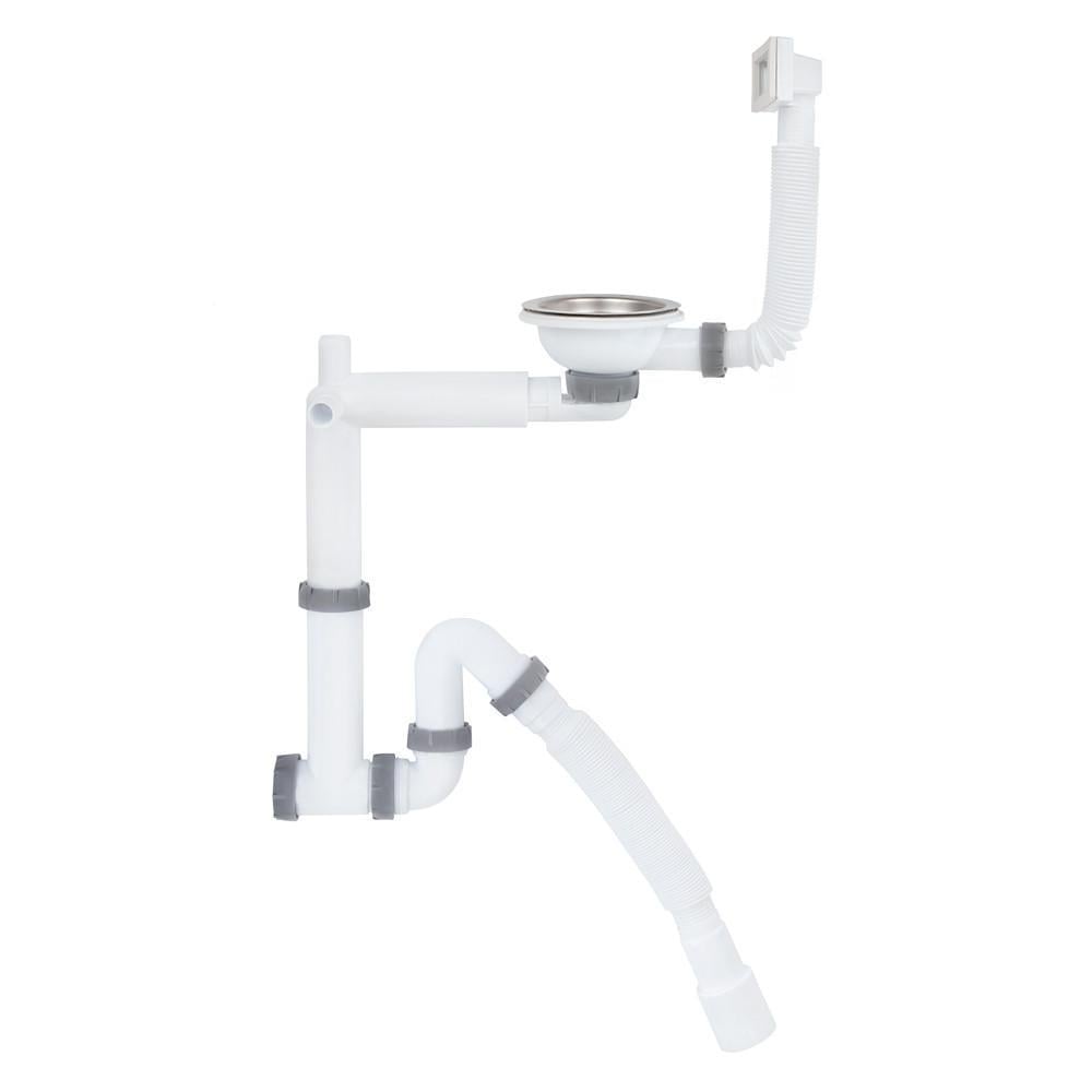 Сифон для кухонної мийки ITAL KT1118 телескопічний 1/2"х40 (21332786) Сифон для кухонної мийки ITAL KT1118 телескопічний 1/2"х40 (21332786)