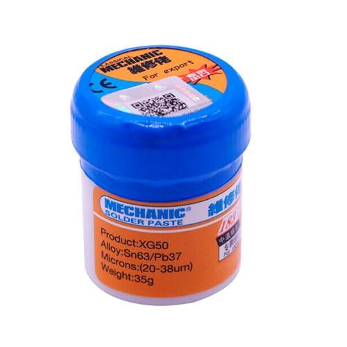 Паста паяльная Mechanic XG-50 ф SMD BGA реболлинга 35 г (312693)