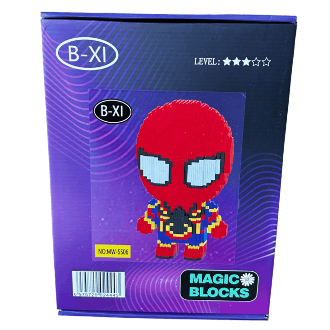 Конструктор 3д Magic Blocks marvel Людина павук брикс (10357) - фото 3 Конструктор 3д Magic Blocks marvel Людина павук брикс (10357) - фото 3