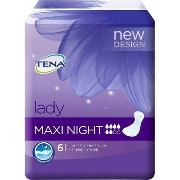 Урологические прокладки Tena Lady Maxi Night 6 шт. (120850)