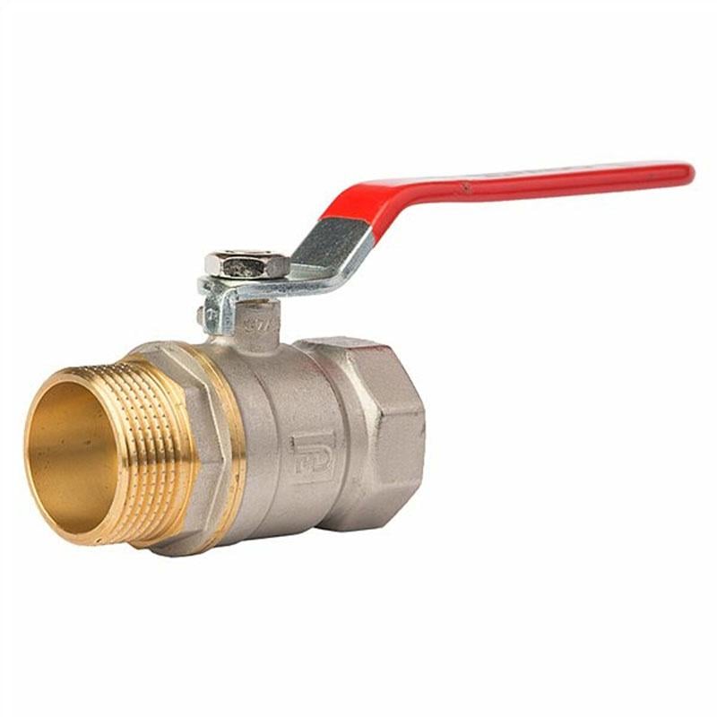 Кран шаровой FADO Modern 3/4" НВ прямой латунь (KNR22)