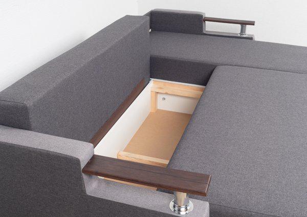 Диван угловой Юпитер с подушками и нишей 219х137 см фиолетовый (1764720303) - фото 5 Диван угловой Юпитер с подушками и нишей 219х137 см фиолетовый (1764720303) - фото 5