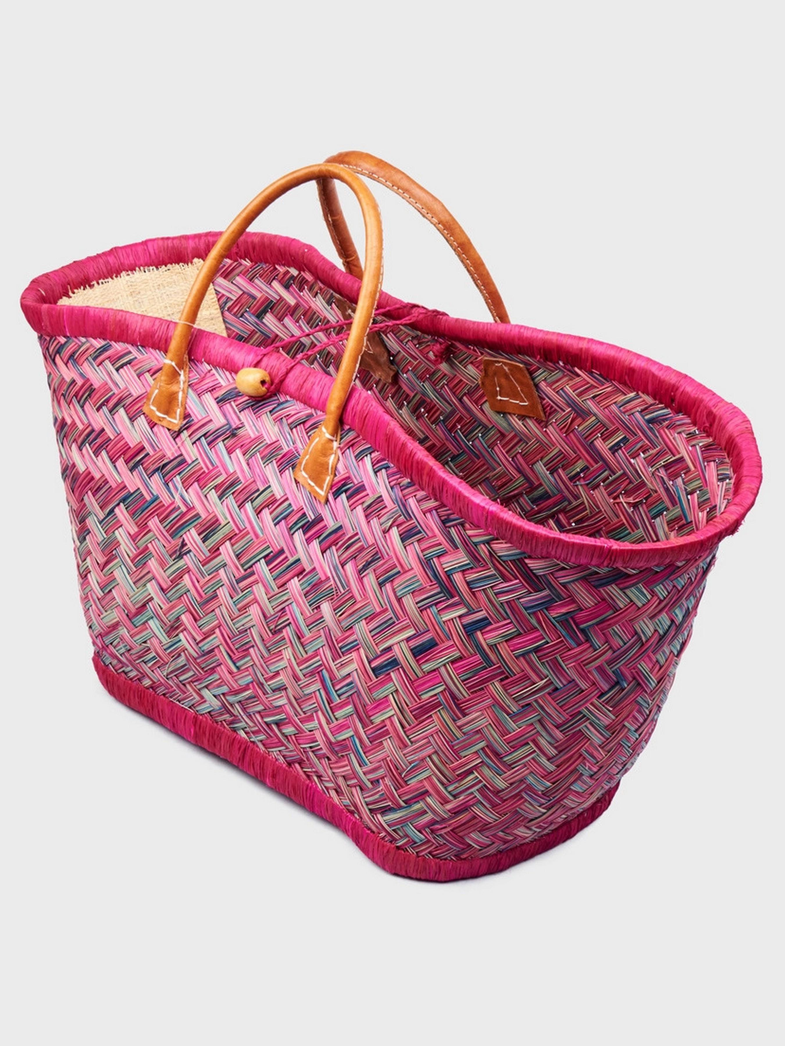 Сумка пляжна LE COMTOUR DE LA PLAGE Aravola MM Tutti 155 Рожевий - фото 2 Сумка пляжна LE COMTOUR DE LA PLAGE Aravola MM Tutti 155 Рожевий - фото 2