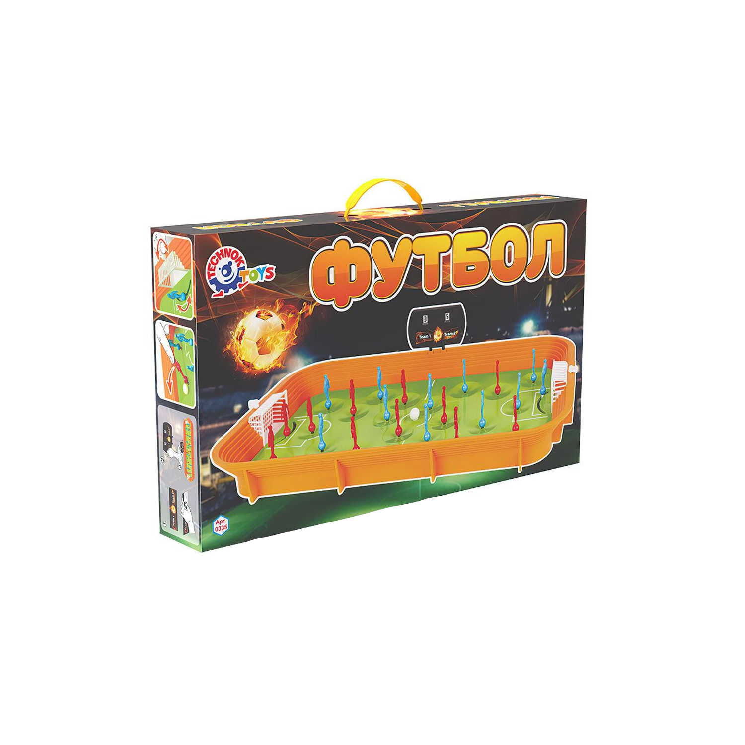 Настольный футбол ТехноК Toys Чемпион 0335 4 22 фигурки/2 мяча (9518)