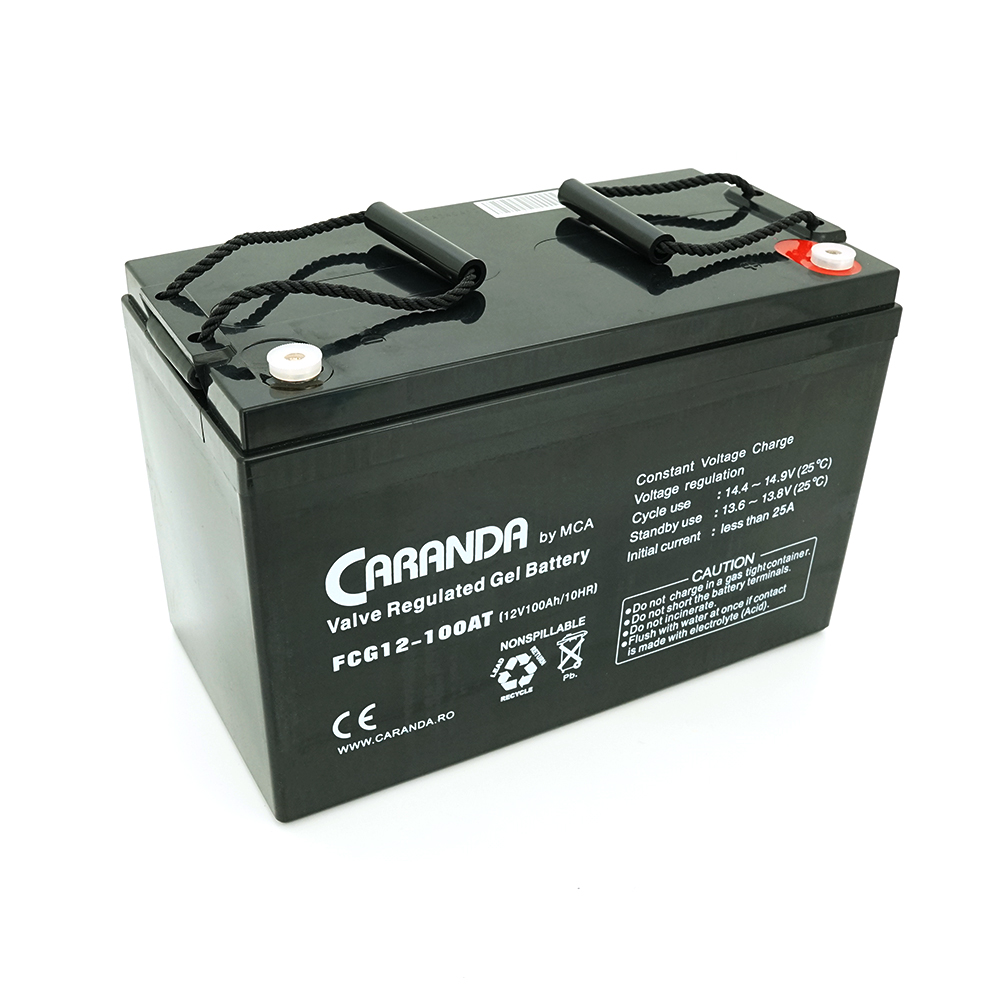 Аккумуляторная батарея MCA FCG12-100AT GEL 12V 100Ah 331x174x214 мм 29,2 кг (YUT_V7883) Аккумуляторная батарея MCA FCG12-100AT GEL 12V 100Ah 331x174x214 мм 29,2 кг (YUT_V7883)